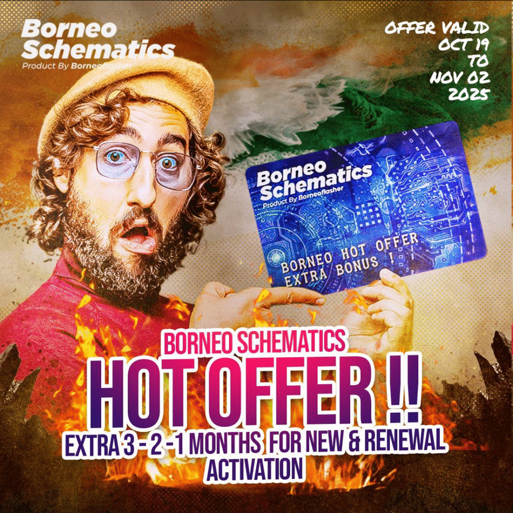 Borneo Schematics Hot Offer