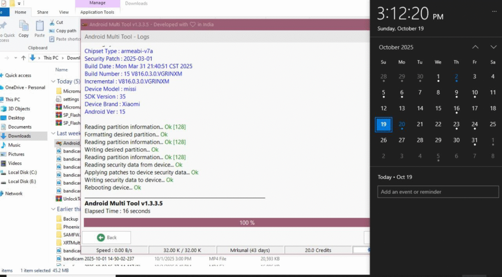 POCO C61 Android 15 FRP