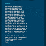NCK Dongle Pro Box Samsung Modules Update 01/10/2025