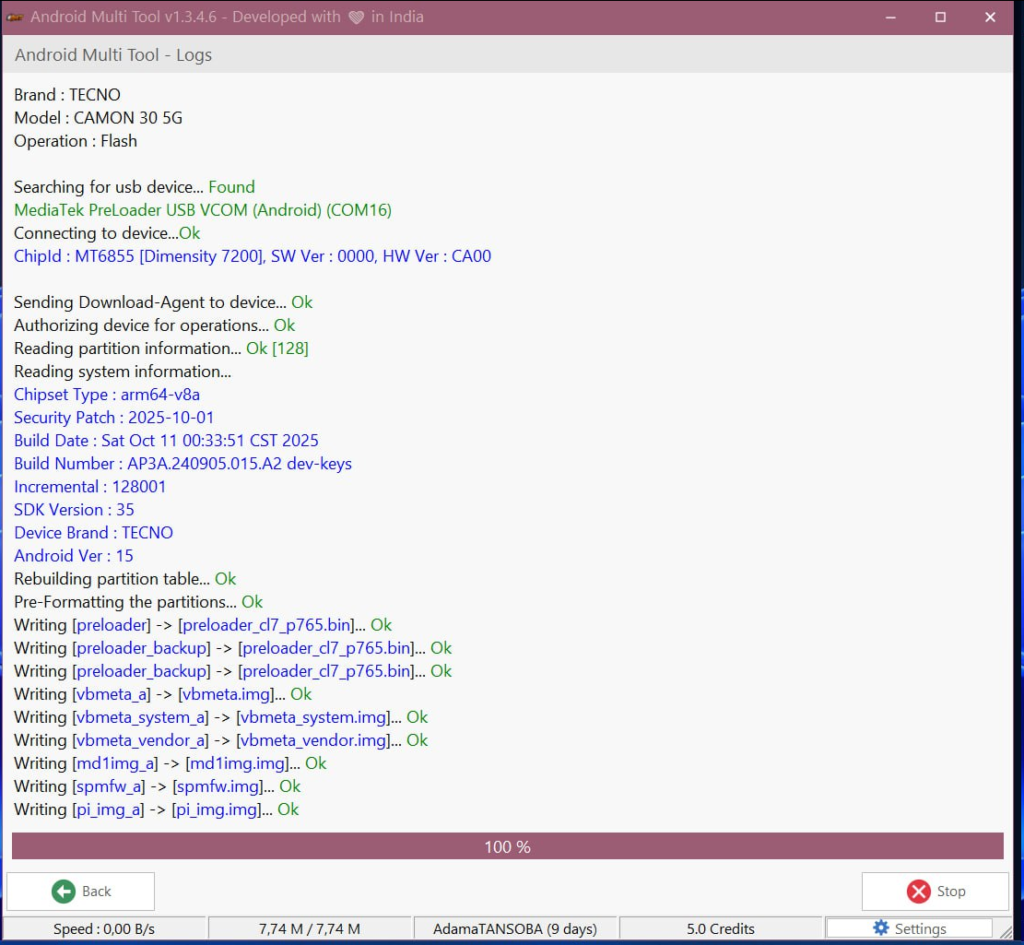 Android Multi Tool (AMT) v1.2.0 Released with Powerful Features