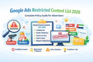 Google Ads Restricted Content List 2026