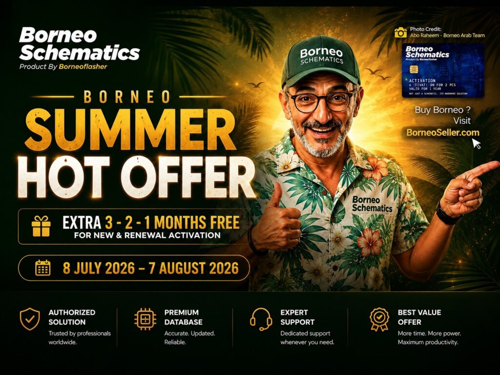 Borneo Schematics Offer