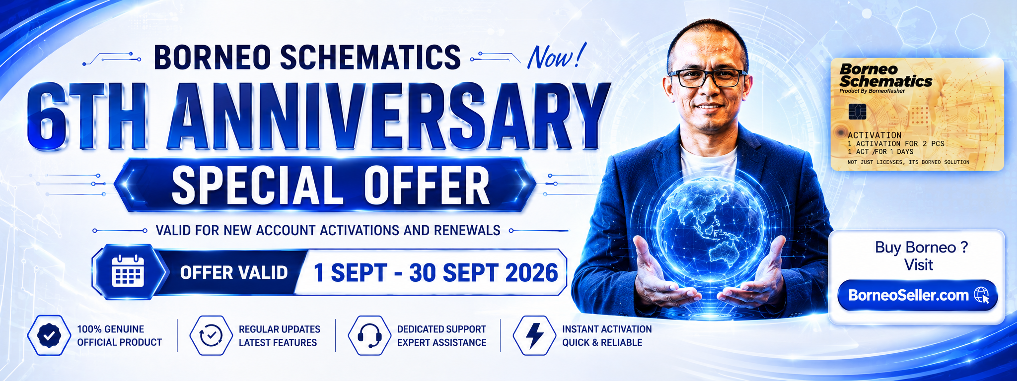 Buy Borneo Schematics Offer